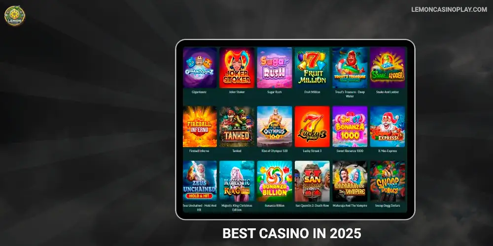 Best casino in 2025 Lemon casino